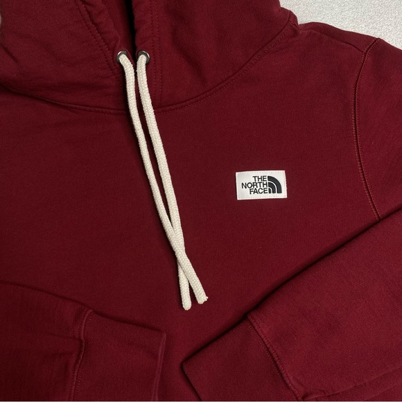 The North Face Men's Heritage Patch Pullover Fleece Hoodie Size (L) Like NEW - Picture 5 of 10